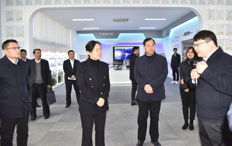 盛蕾市長一行蒞臨我司調(diào)研